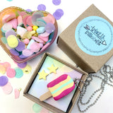 Jewellery Gift Set - Stud Earrings and Icypole Necklace