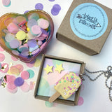 Jewellery Gift Set - Stud Earrings and Icypole Necklace