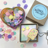 Jewellery Gift Set - Stud Earrings and Icypole Necklace