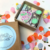 Jewellery Gift Set - Clip On Earrings and Love heart Necklace