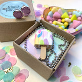 Jewellery Gift Set - Clip On Earrings and Icypole Necklace