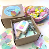 Jewellery Gift Set - Clip On Earrings and Icypole Necklace