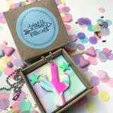 Jewellery Gift Set - Stud Earrings and Cactus Necklace