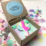 Jewellery Gift Set - Stud Earrings and Cactus Necklace