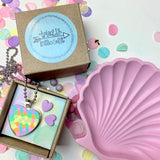 Jewellery Gift Set - Stud Earrings and Love heart Necklace