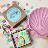 Jewellery Gift Set - Stud Earrings and Love heart Necklace