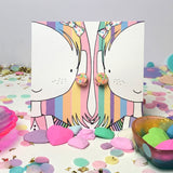 Clip On Polymer Clay Earrings