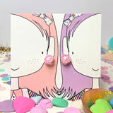 Clip On Polymer Clay Earrings