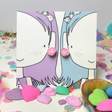 Clip On Polymer Clay Earrings