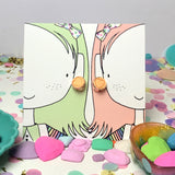 Clip On Polymer Clay Earrings