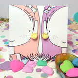 Clip On Polymer Clay Earrings