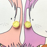 Clip On Polymer Clay Earrings
