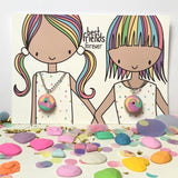 Best Friends Forever Jewellery Set- Matching Necklaces