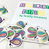 BUTTERFLY Temporary tattoos.FREE POST in Australia