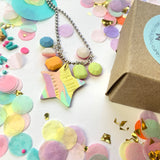 Gem Star Charm Necklace