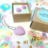 Jewellery Gift Set - Macaron Stud Earrings and Gemstone Necklace