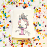 Happy Birthday - Unicorn Card