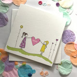Mum Card - Love heart
