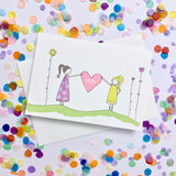 Mum Card - Love heart