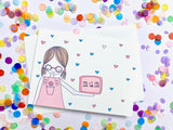 Mum Card - Hearts