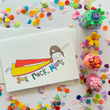 Mum Card - You Rock Mum!