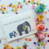 Mum Card- Elephant Love