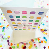 Happy Birthday - Macaroons Card