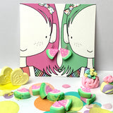 Polymer Clay WATERMELON Earrings