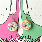Polymer Clay DONUT Earrings
