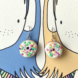 Polymer Clay DONUT Earrings