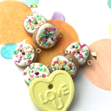 Polymer Clay DONUT Earrings