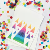 Christmas Card-Forest Trees