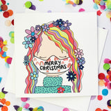 Christmas Card- Face Mask