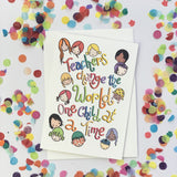 Teacher -Classroom Card