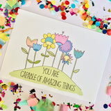 Illustration Print - You Are Capable