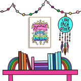 Digital Download Illustration Print - Normal Is Boring