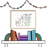 Digital Download Illustration Print - Twinkle Twinkle