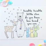 Illustration Print - Twinkle Twinkle Little Star
