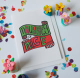 Christmas Card-Naughty Or Nice