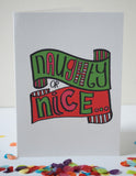 Christmas Card-Naughty Or Nice
