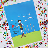 Illustration Print -  A4 AFL Football  Print