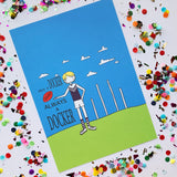 Illustration Print -  A4 AFL Football  Print