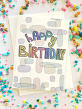 Happy Birthday Geo Card