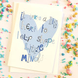 Teacher -Heart Card