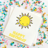 Happy Birthday Sun Card