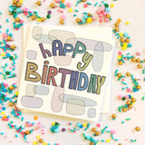 Happy Birthday Geo Card