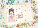 Mum Card - Hearts