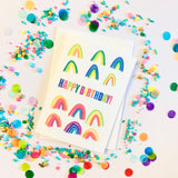 Happy Birthday Rainbow Card