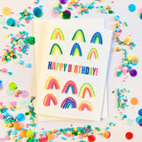 Happy Birthday Rainbow Card