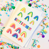 Happy Birthday Rainbow Card
